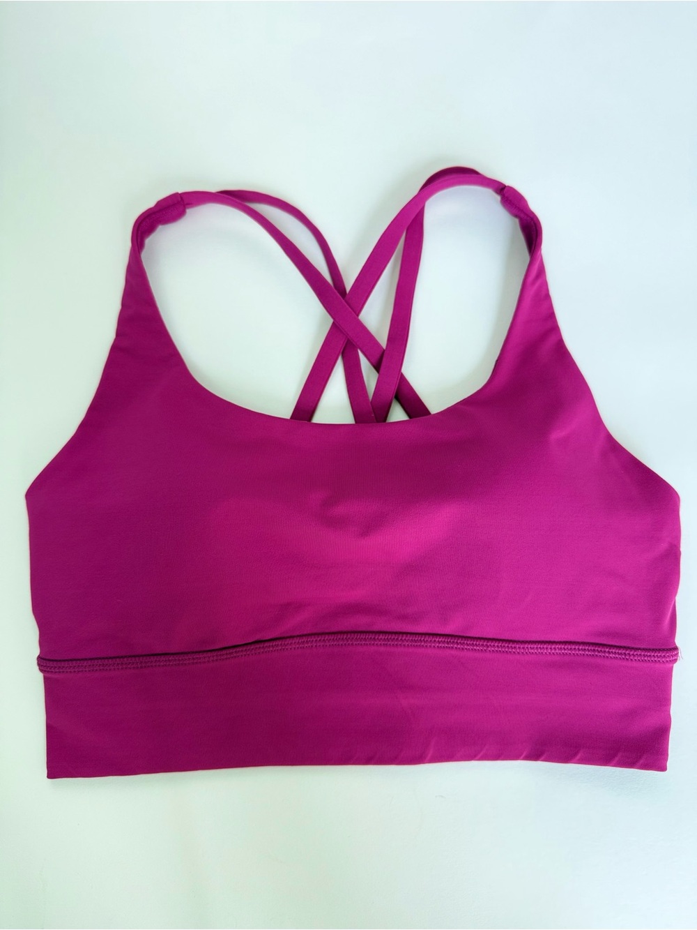 Lululemon Energy Bra Ripened Raspberry sz 6 - Picture 2 of 4